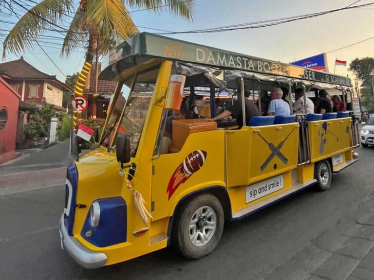Booze Cruise is the Best Way to Experience Seminyak Street