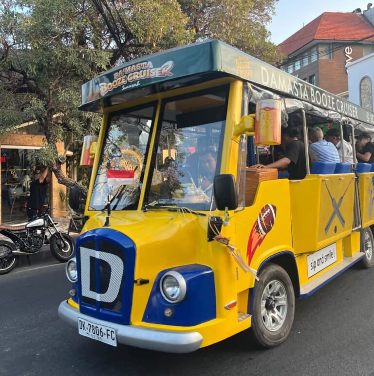 Beer Car Ride in Seminyak
