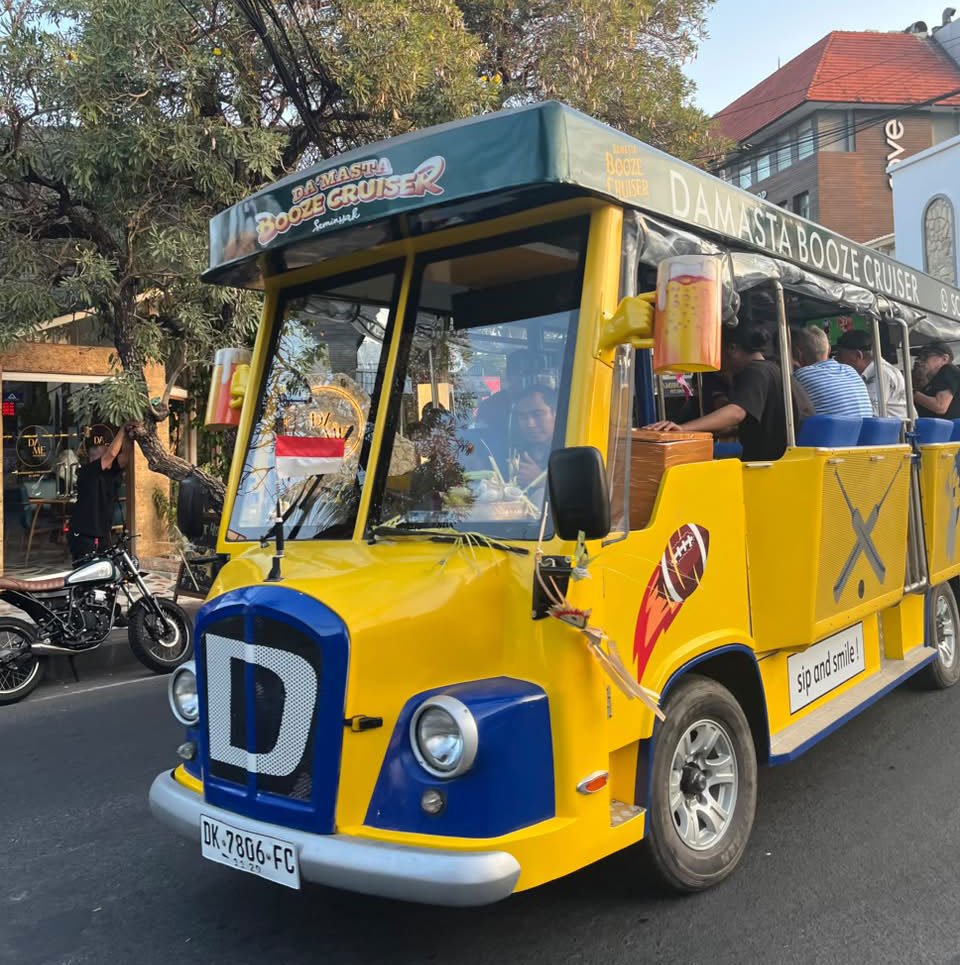 Beer Car Ride in Seminyak